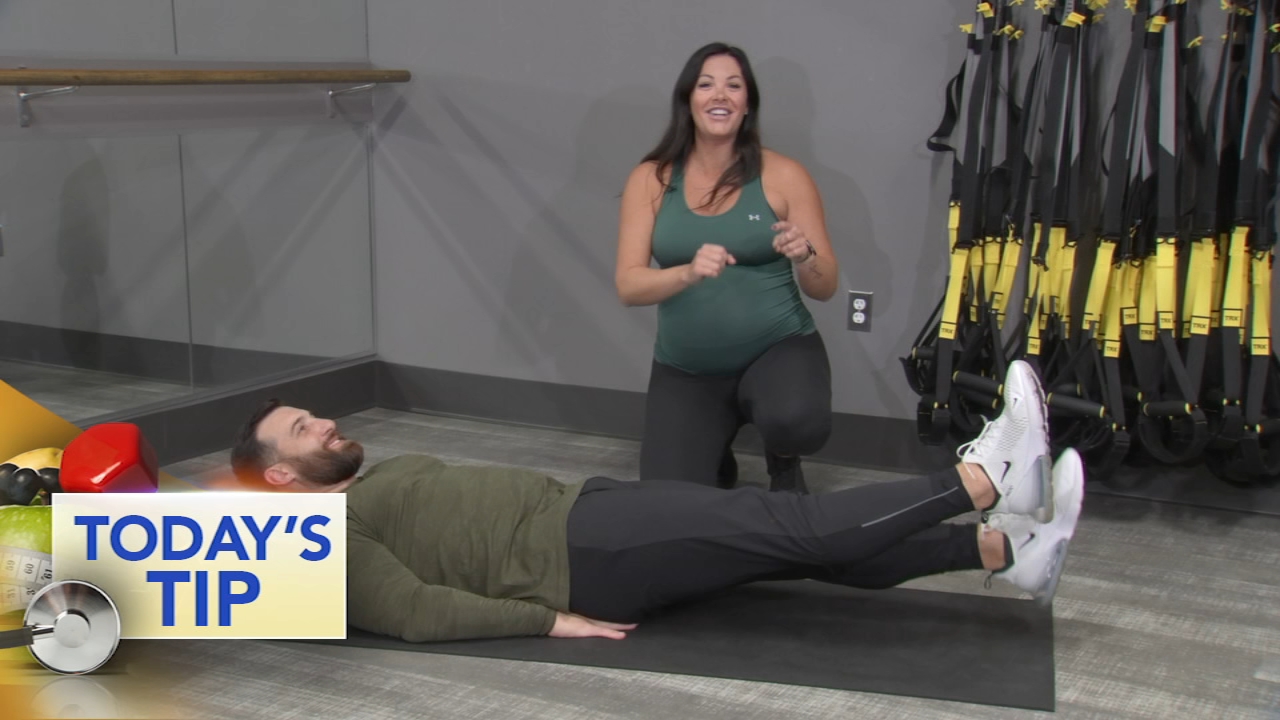 Today's tip: Get those abs burning
