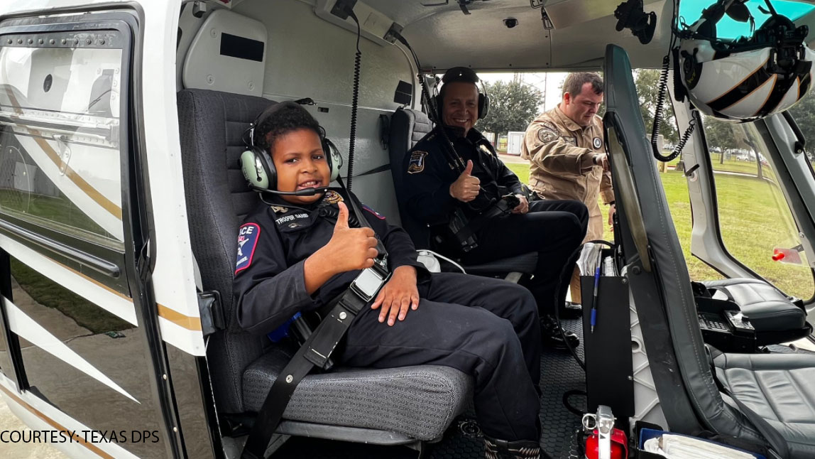 Young cancer patient honored as a Junior Ranger