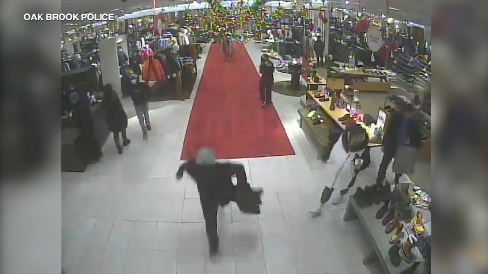 Oak Brook Nordstrom hit by grab-and-go burglars twice in 1 day