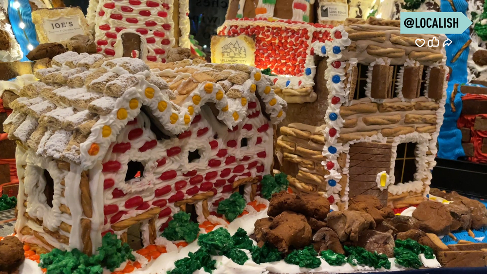 Gingerbread village brings holiday joy to locals
