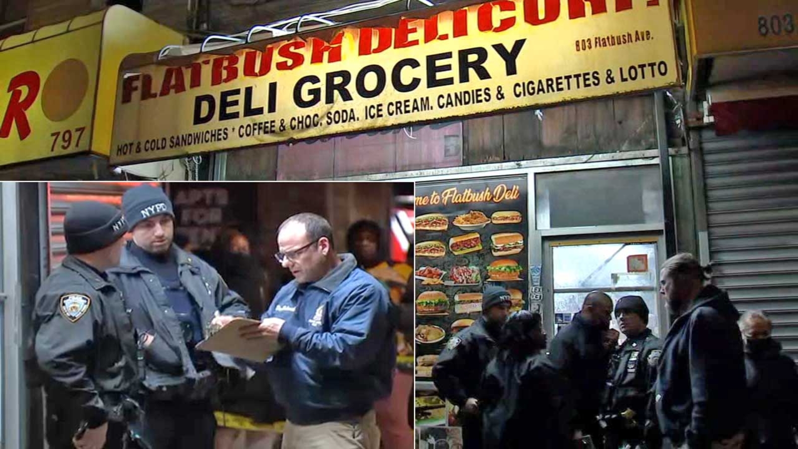 Attempted robbery in Flatbush ends in deli worker's death ABC7 New York