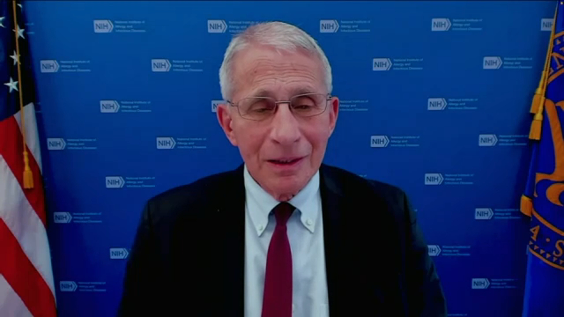 Dr. Fauci says booster shots can help stop spread of omicron
