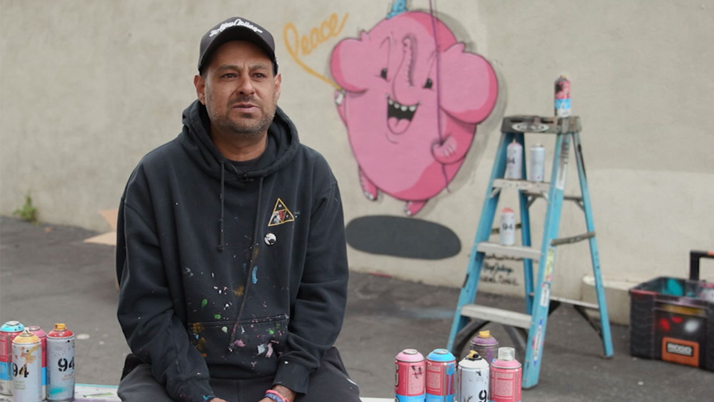 Local muralist gives back by donating his time and talent