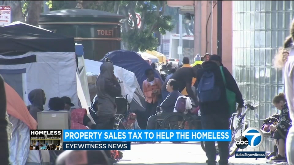 Tax proposed on property sales over $5M to fund LA homeless housing
