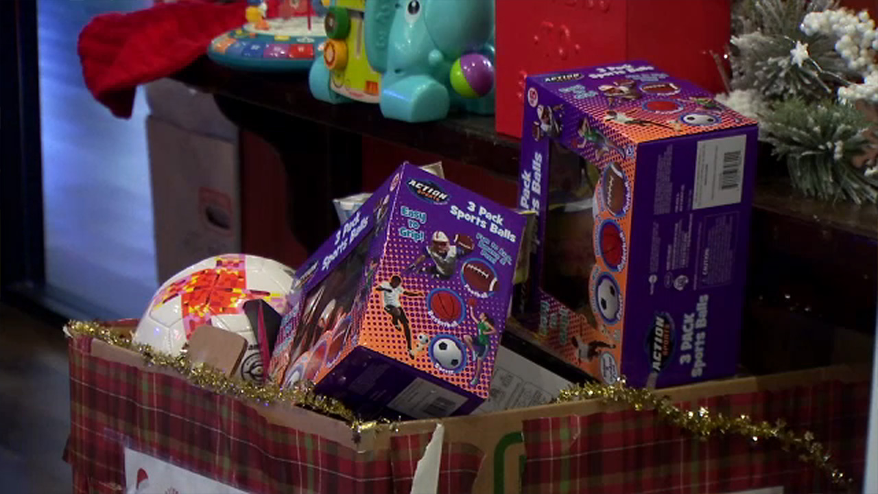 East central Fresno community donates dozens of toys to local children