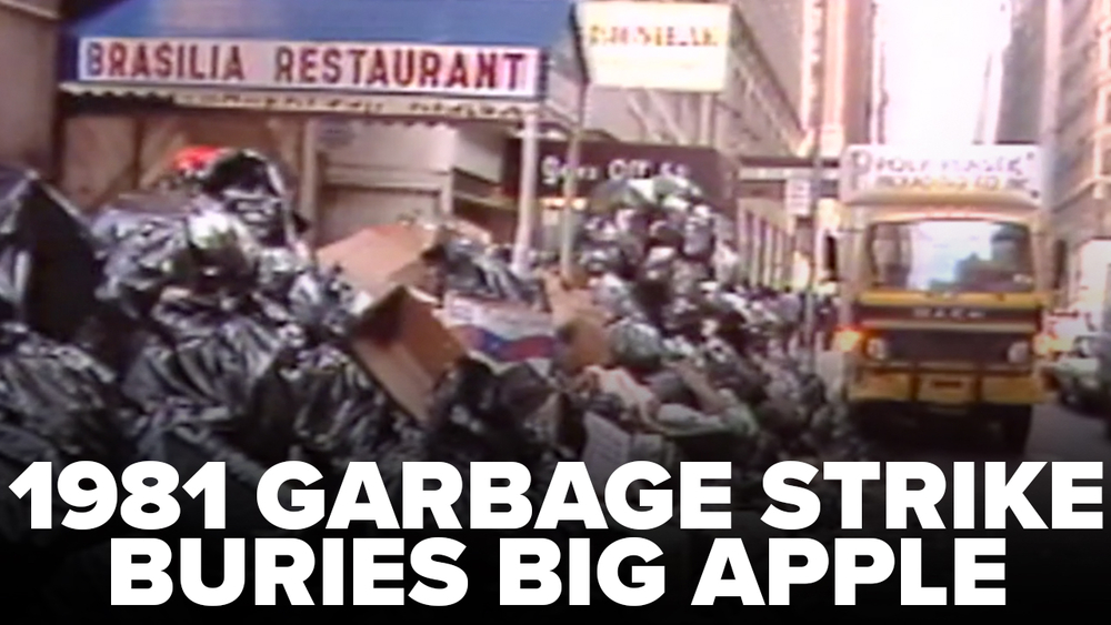 Vault: New Yorkers make a stink about 1981 garbage strike