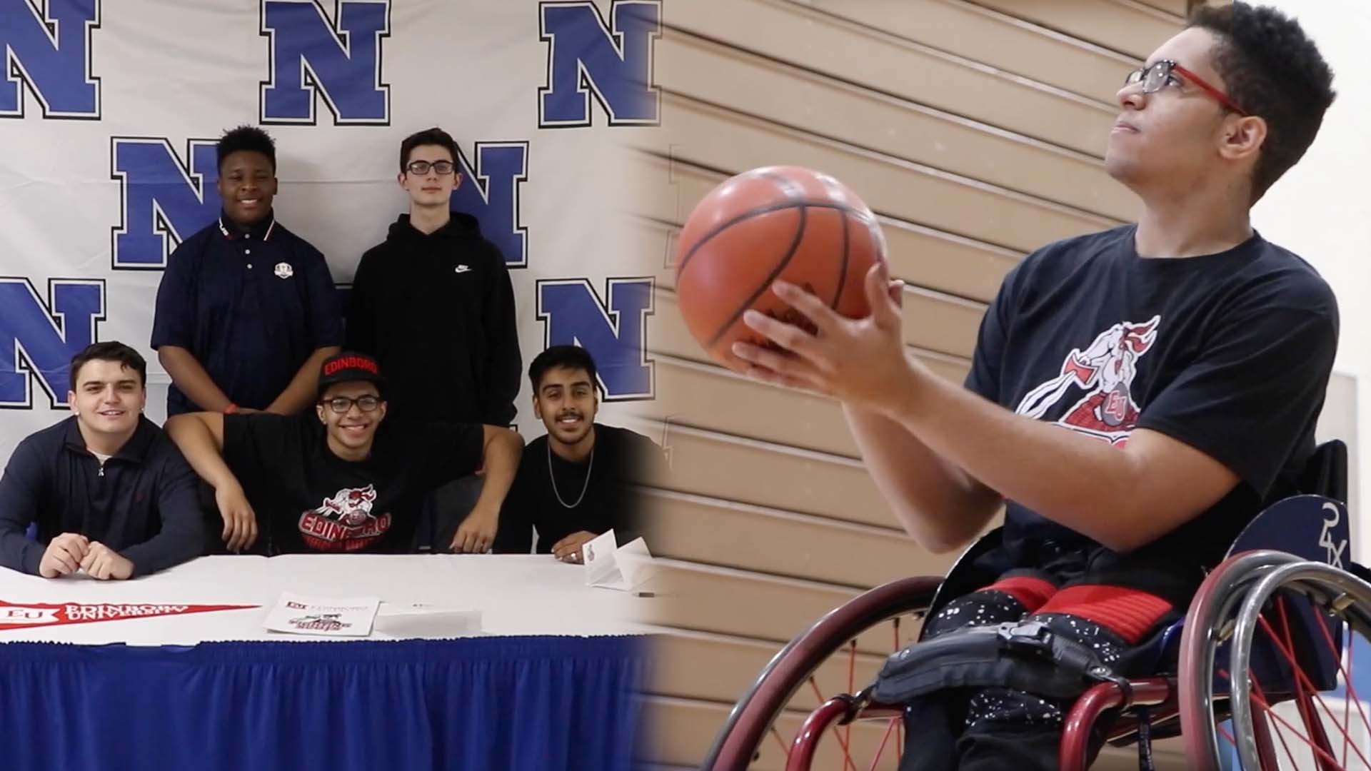 Pa. wheelchair basketball star signs to play at Edinboro University