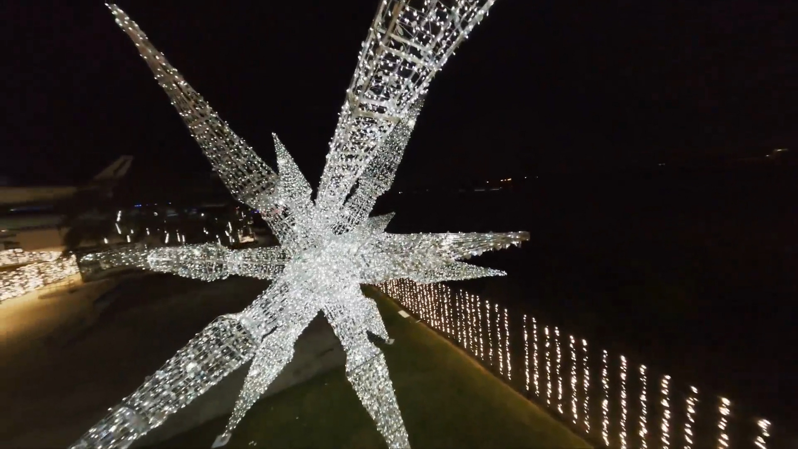 Space Center Houston Galaxy Lights celebrates the holidays among the stars ABC13 Houston