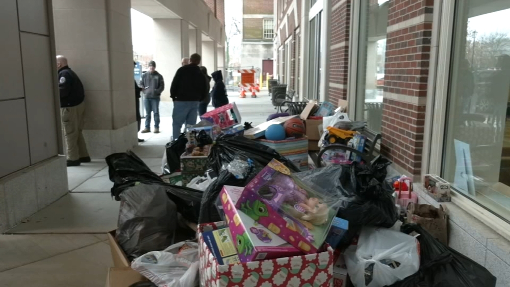Thousands of toys donated a part of 'Operation Christmas Kids Toy Run'