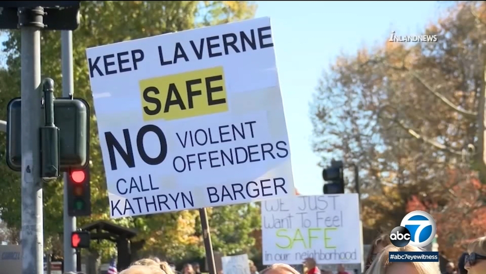 Residents protest plans for juvenile facilities in La Verne