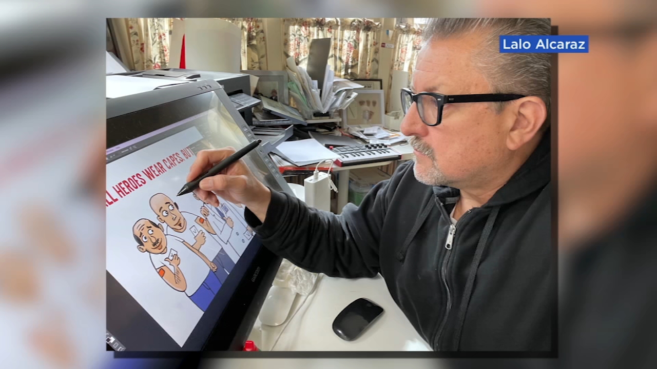 Political cartoonist begins new COVID campaign aimed at Latinos