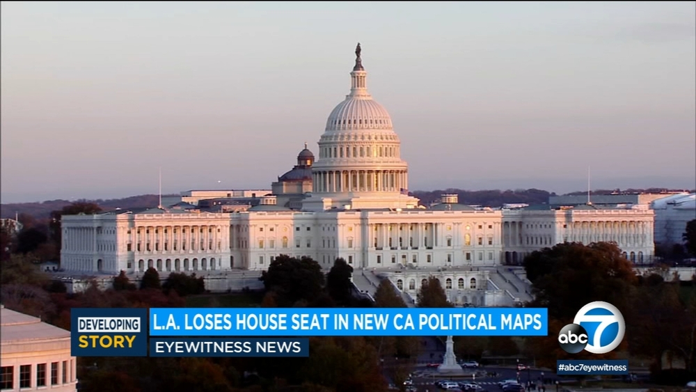 LA-area loses US House seat in new California political maps