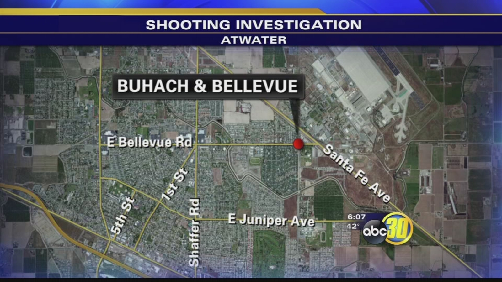 Shooting in Atwater leads to car crash ABC30 Fresno