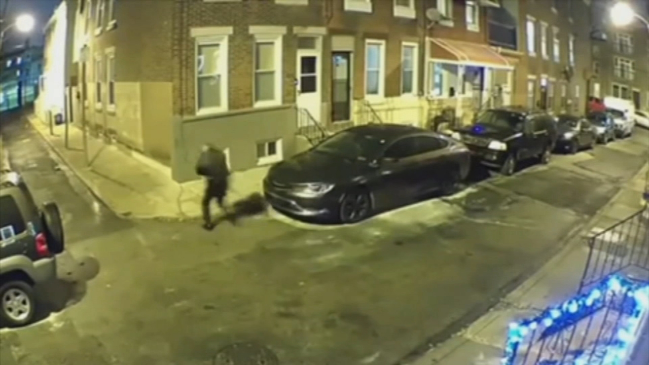 Video shows shootout involving Philadelphia police officer