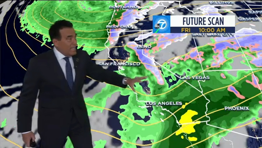 SoCal seeing rain that's expected to linger through Christmas