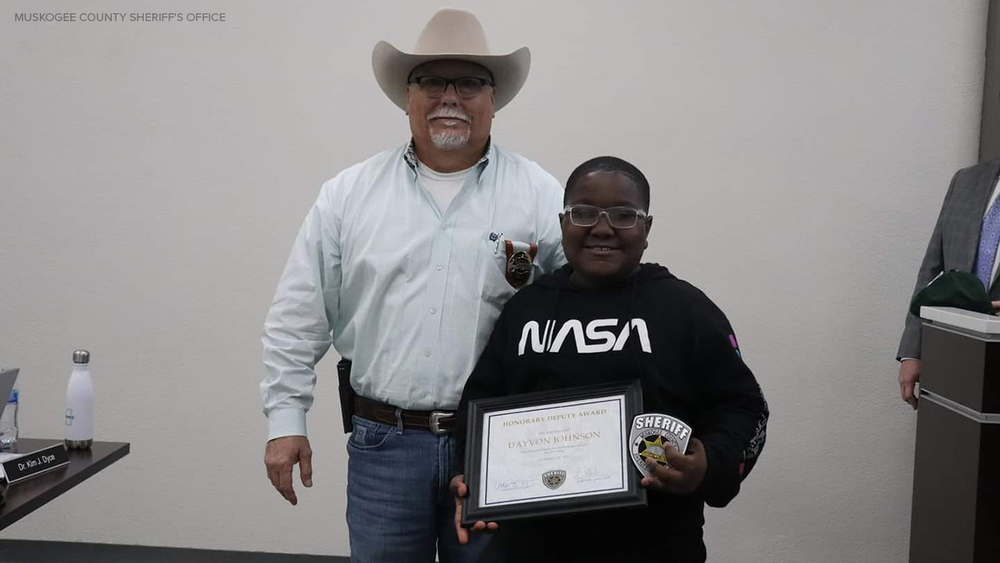 11-year-old saves student from choking, woman from fire all in 1 day