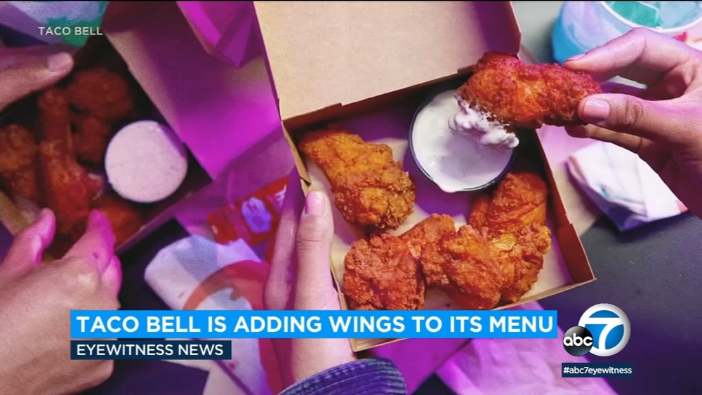 Taco Bell is adding chicken wings to their menu