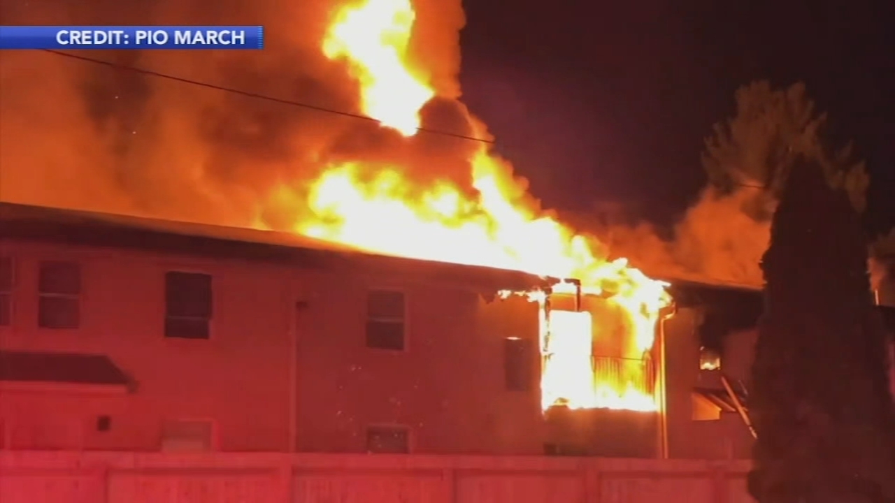 Fire tears through off-campus apartments near West Chester University