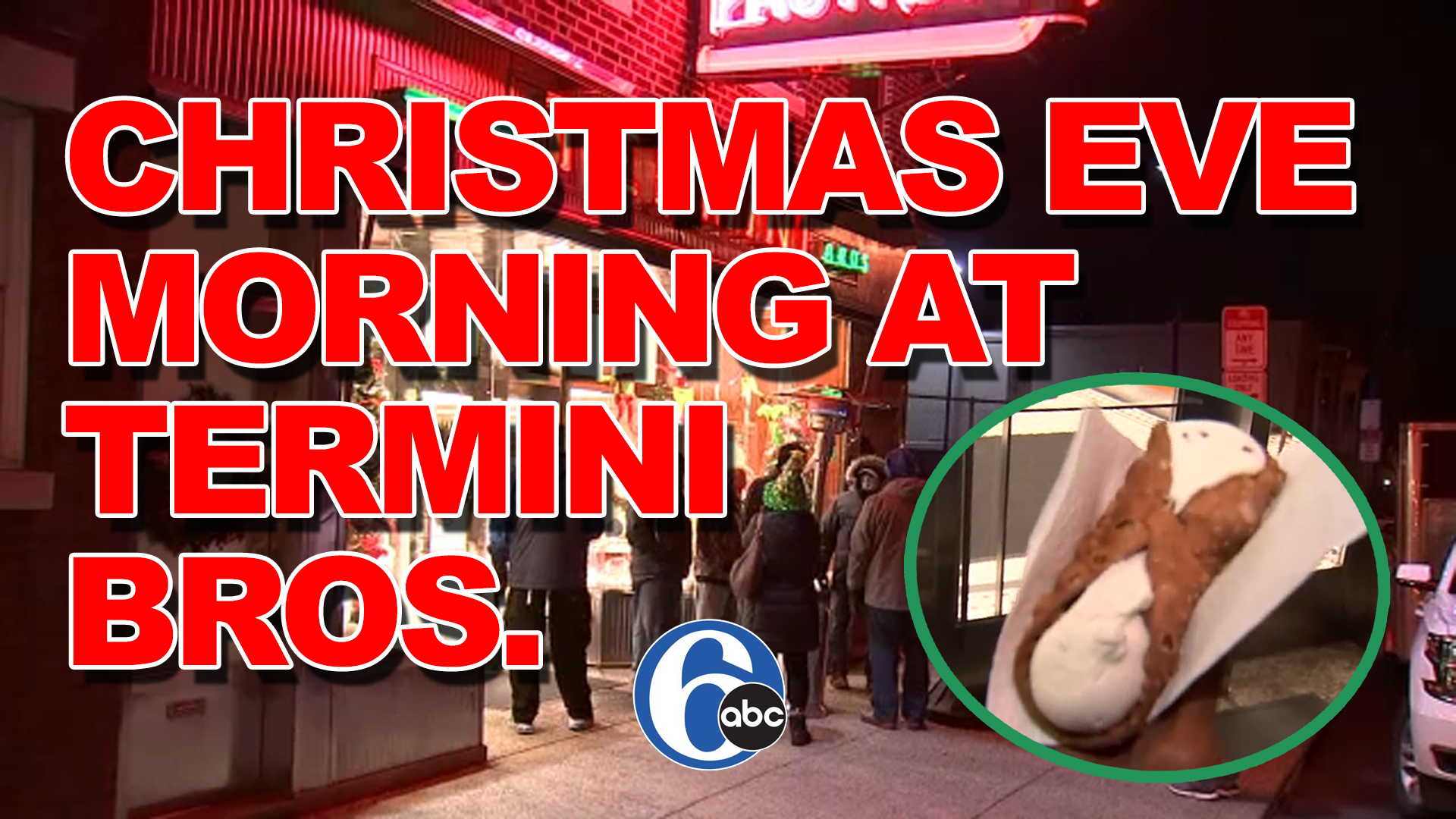 TaRhonda's Christmas Eve Morning at Termini Bros.
