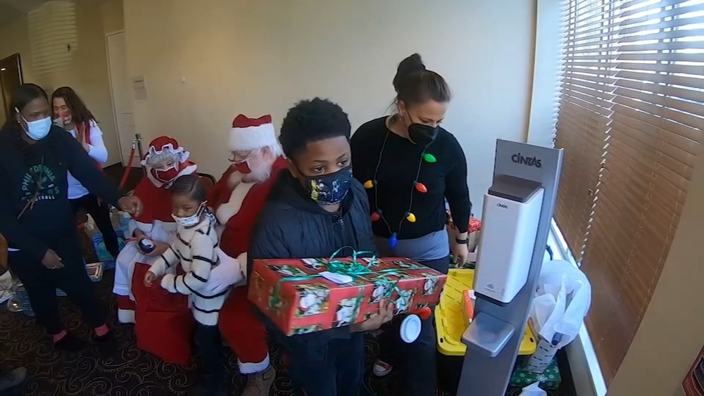 Volunteers spread holiday cheer to Montco families affected by Ida