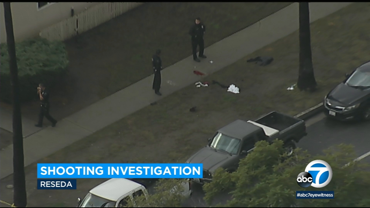 Man allegedly armed with gun shot, wounded by LAPD in Reseda