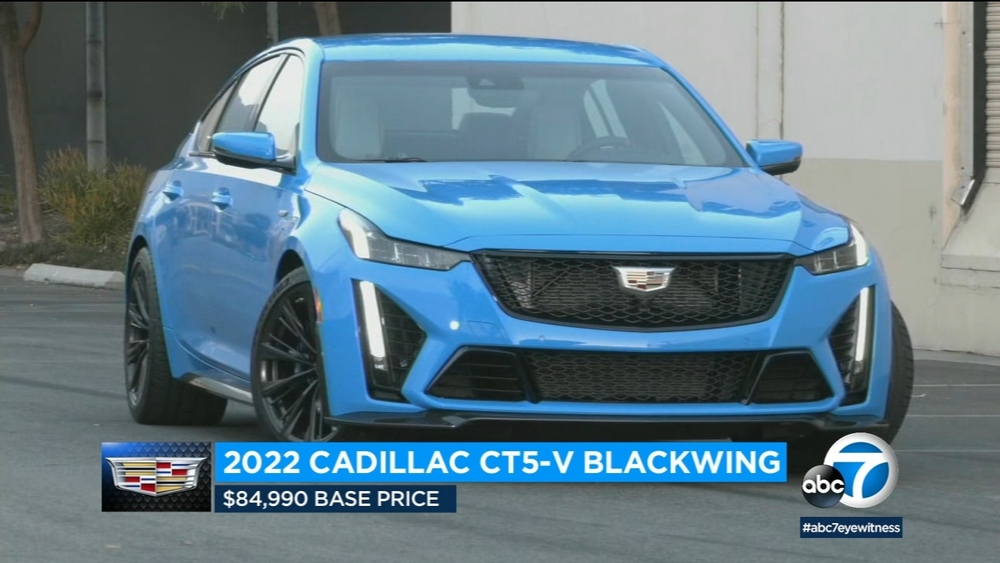 Cadillac's CT5-V Blackwing offers big V8 power