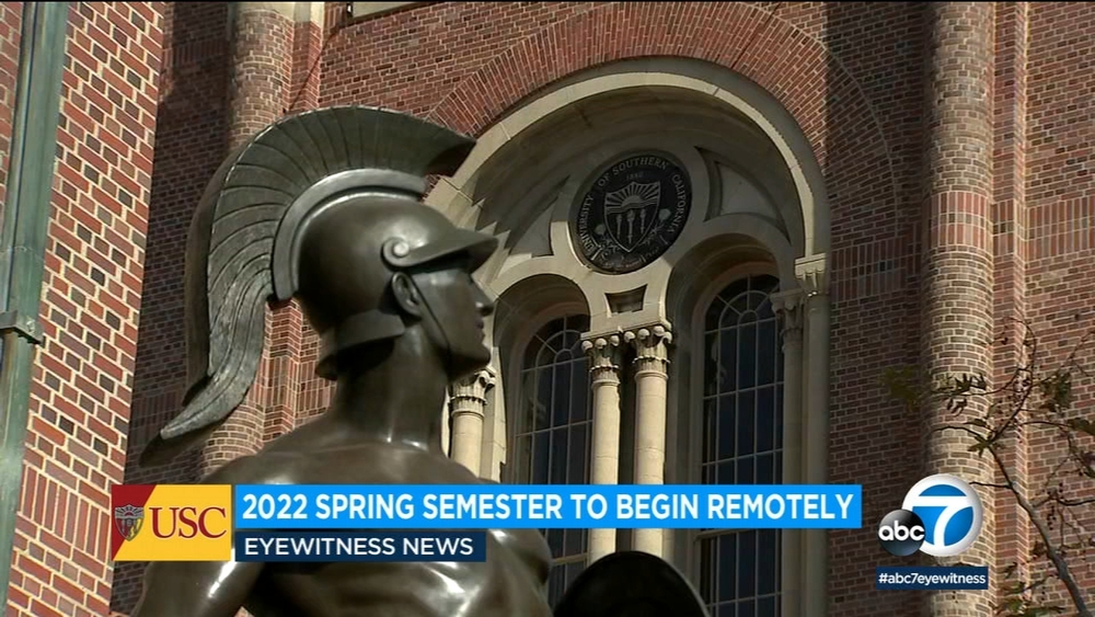 USC students will stay remote for now amid omicron surge