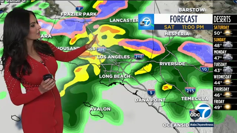 Heavy rain returning to SoCal by Saturday night
