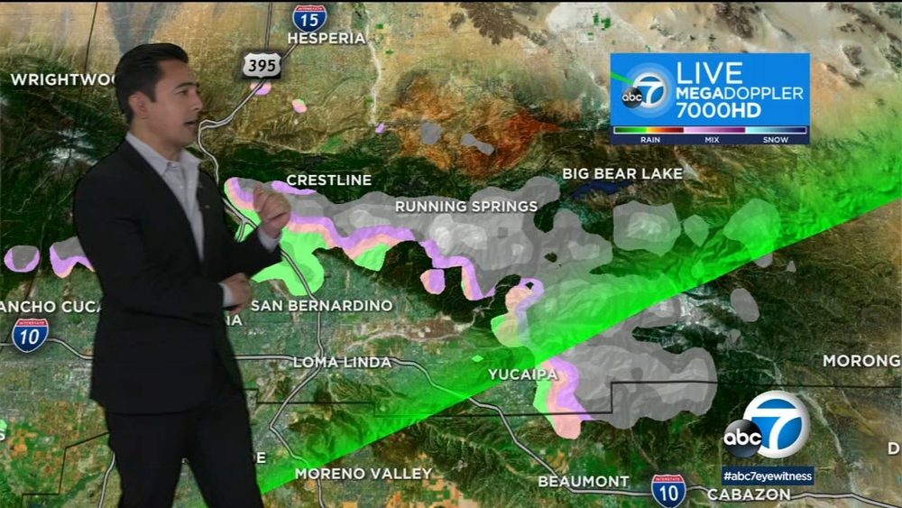 Latest weather with Tony Cabrera
