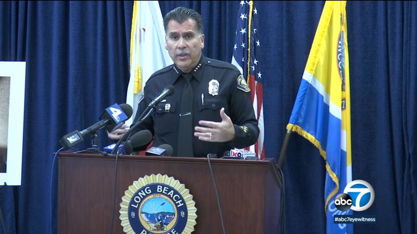 Long Beach Police Chief Robert Luna tests positive for COVID19