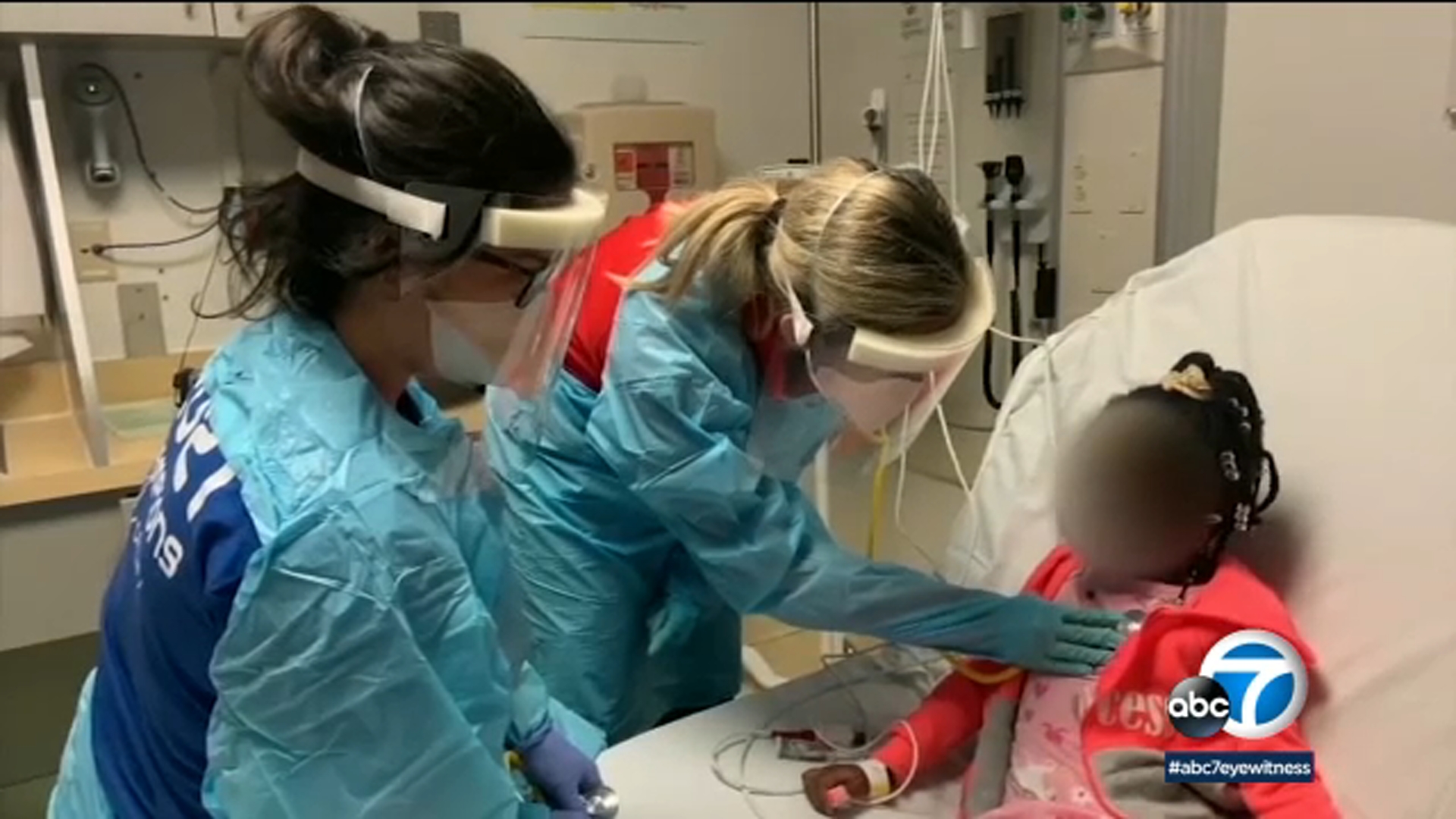 More children hospitalized with COVID in LA