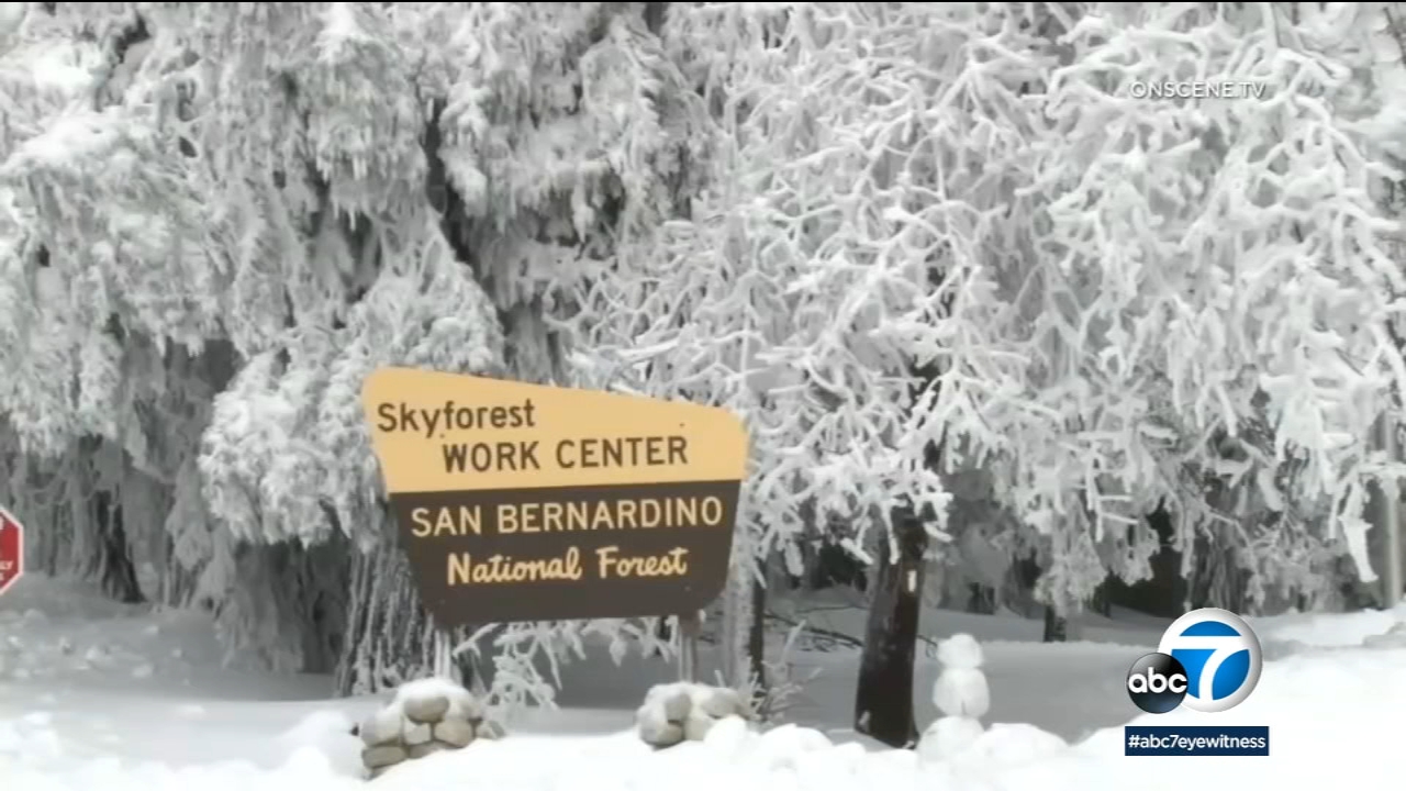 California seeing one of its snowiest Decembers on record 
