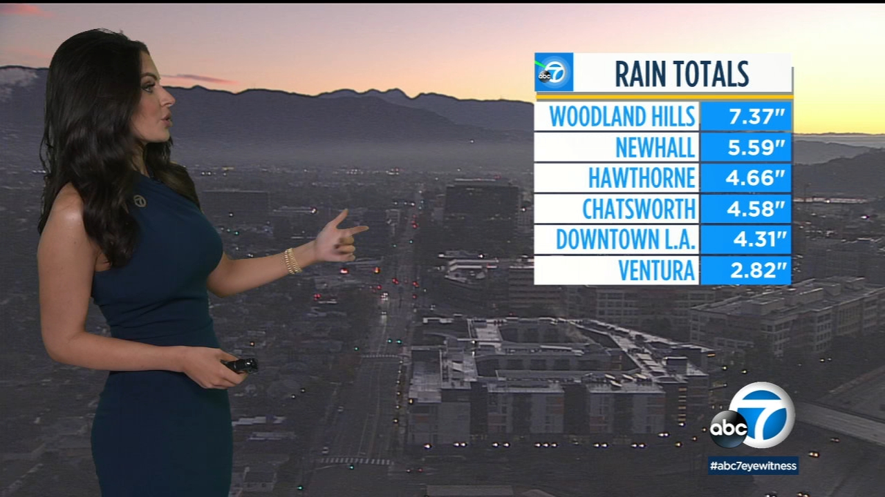 Woodland Hills saw 7 inches of rain from latest storm
