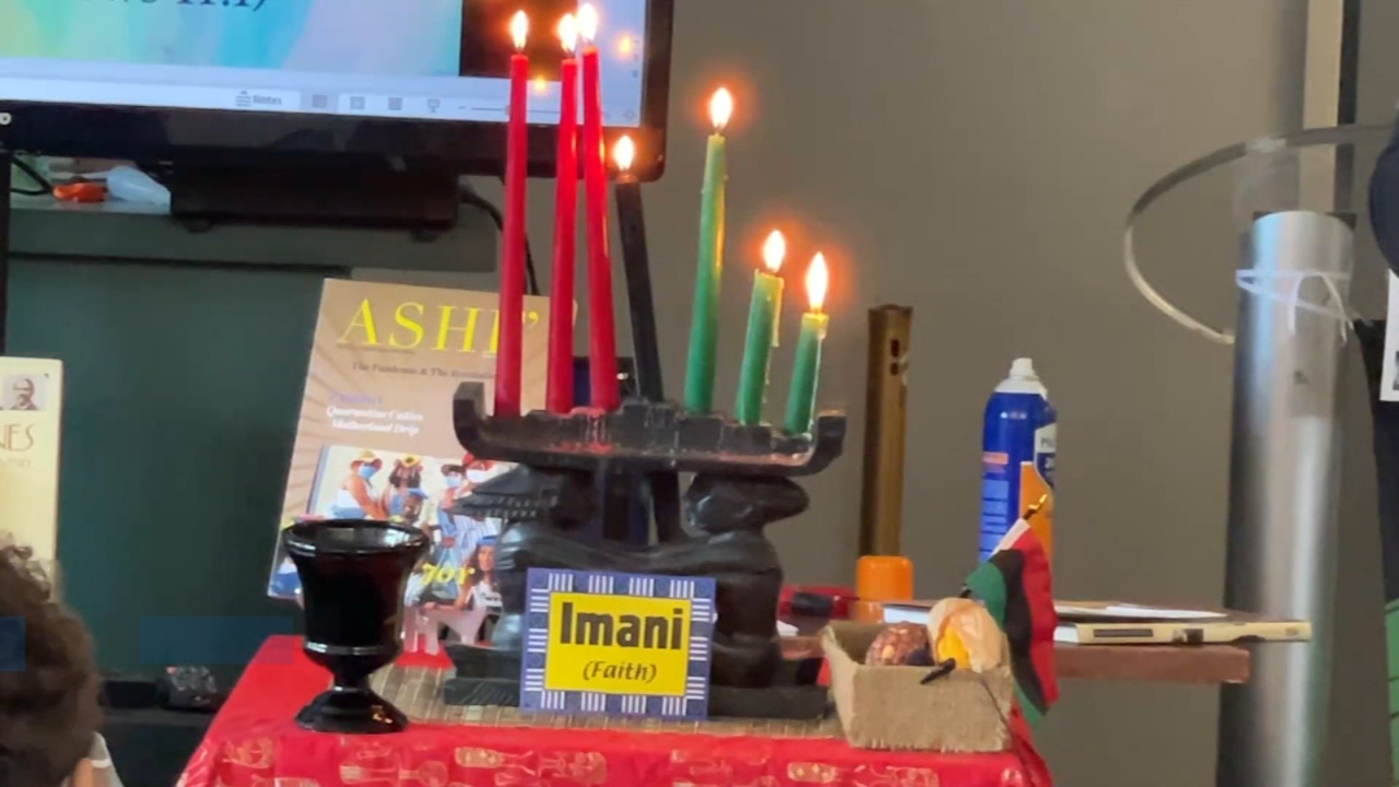 Kwanzaa celebrations end with food, open mic event