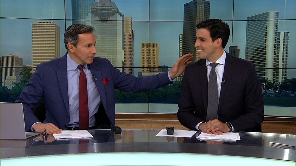 Father and son, Art and Jacob Rascon, co-anchor for the first time