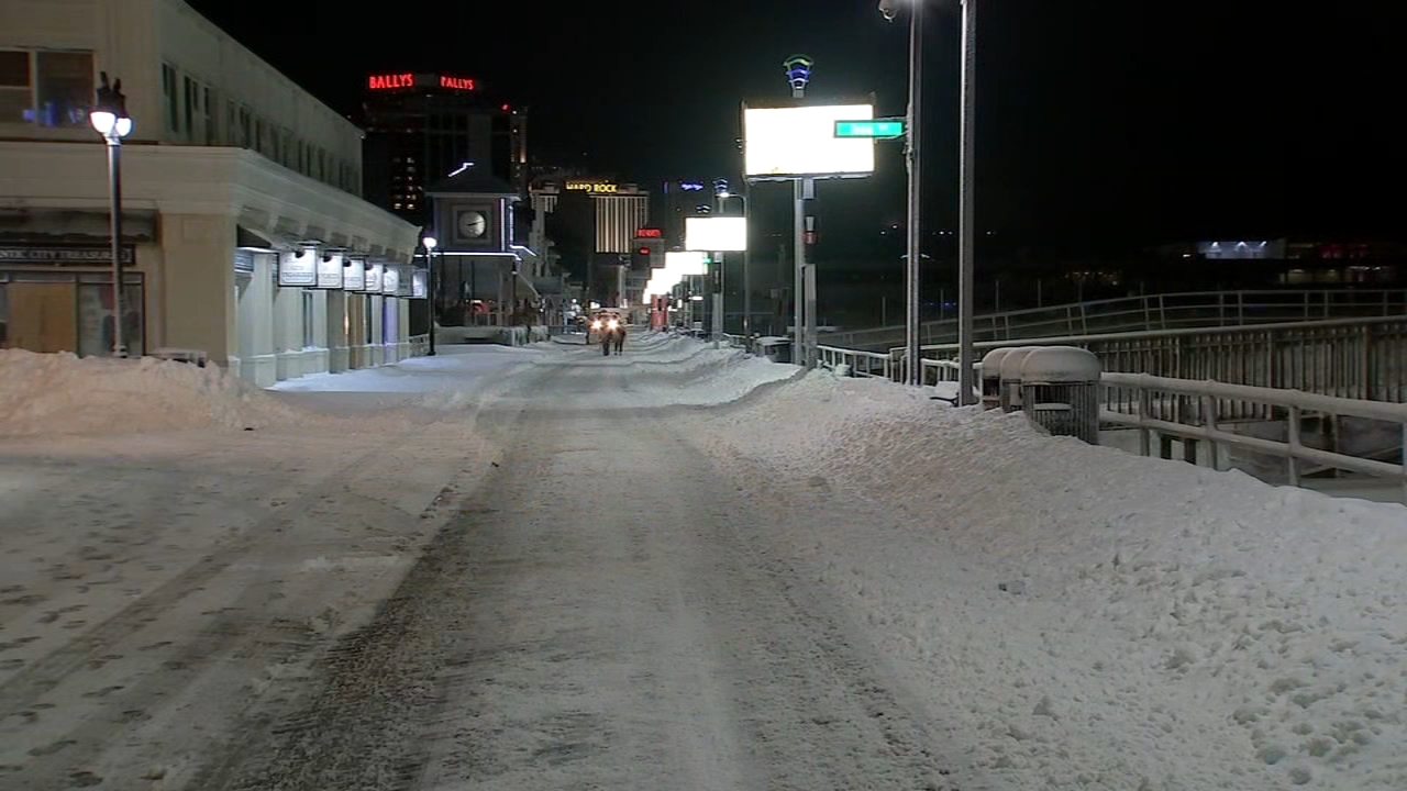 South Jersey cleaning up after first big snowstorm of 2022