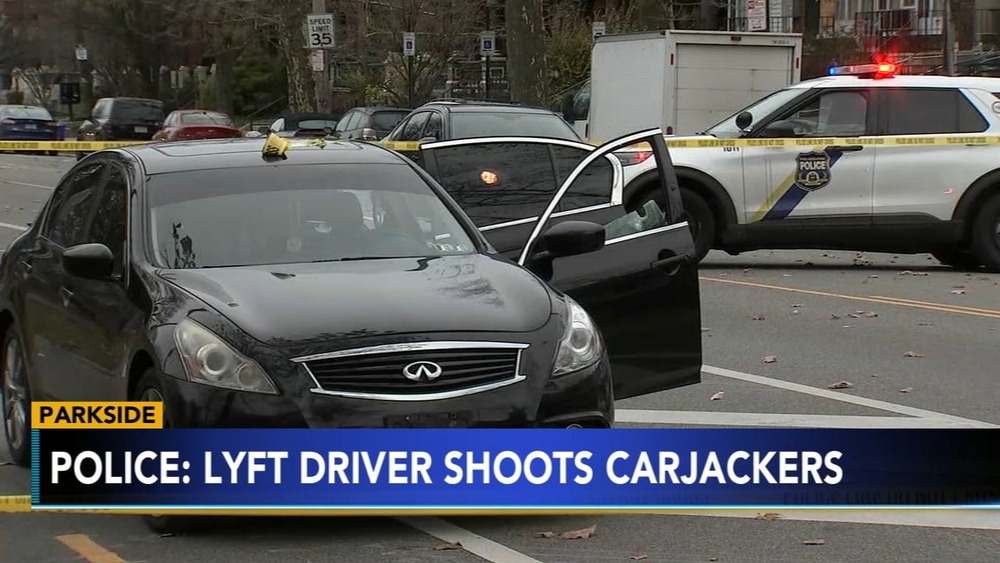 Police: Lyft driver shot 2 suspects during carjacking in Parkside