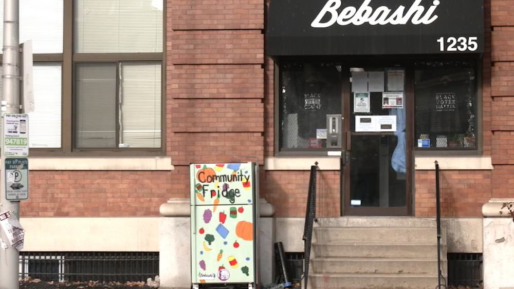 Philly non-profit Bebashi fights food insecurity with community fridge