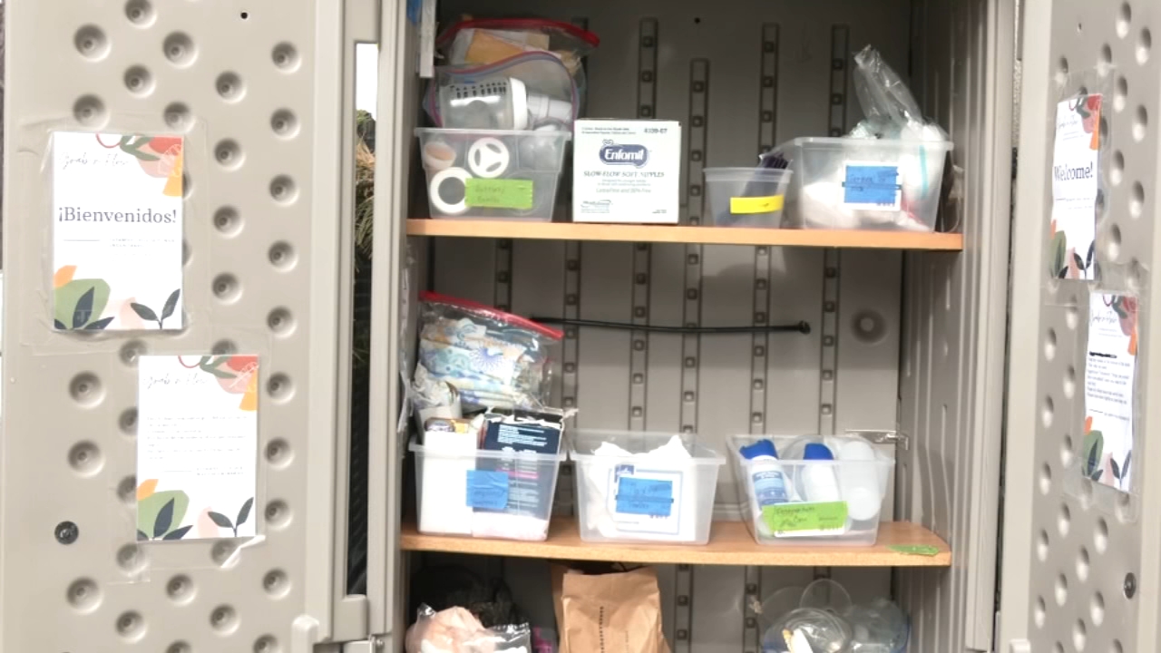 Philly woman opens shed with free menstruation products for community