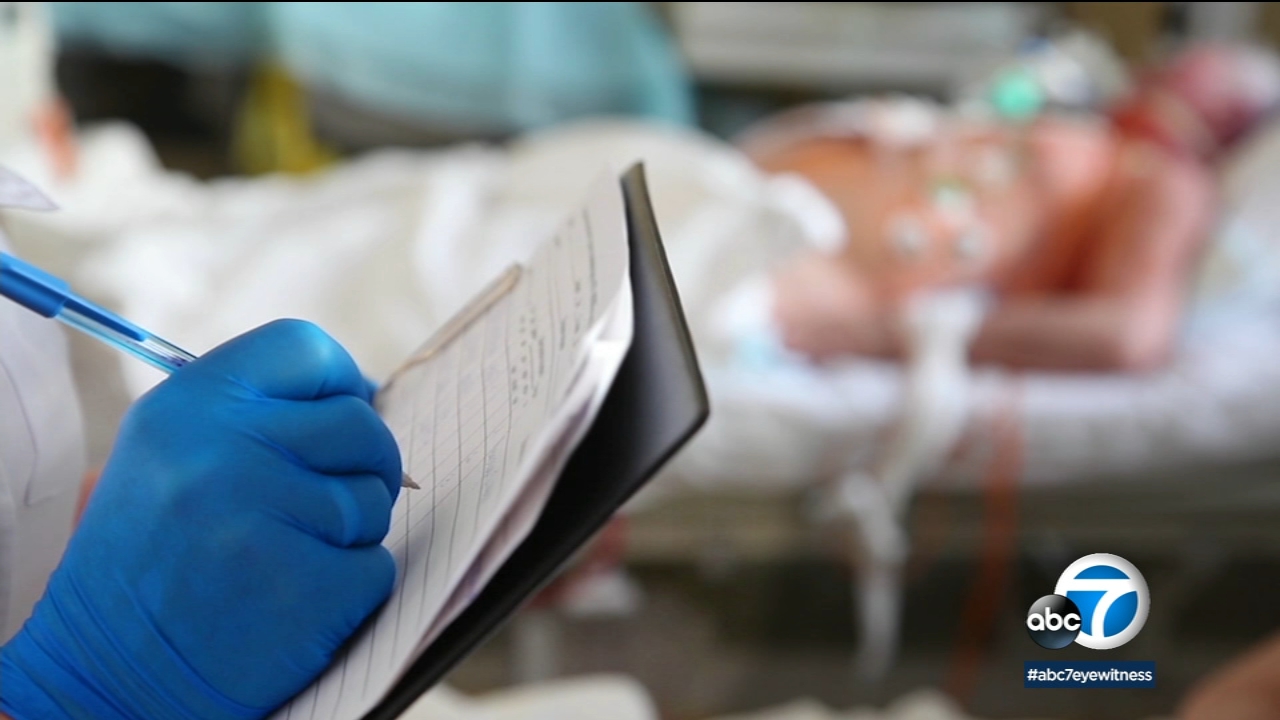 Most COVID patients at LA County hospitals not admitted for virus