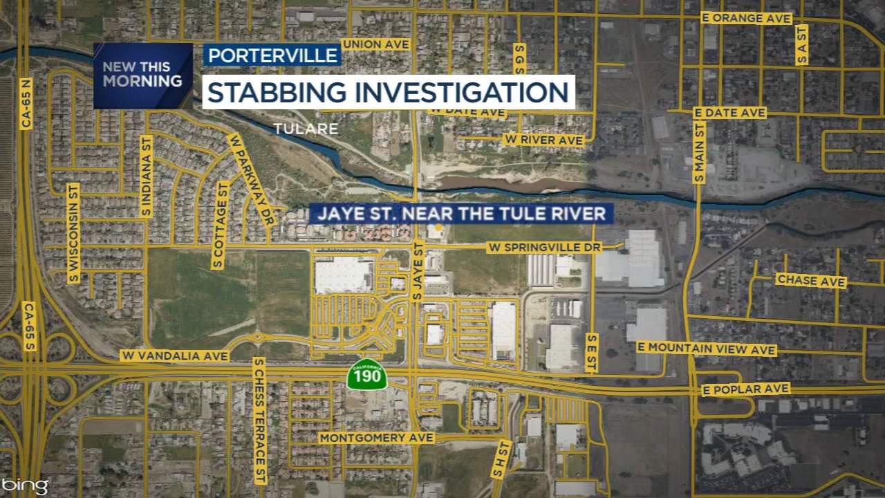 1 stabbed in Porterville, police investigating