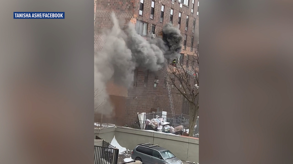 Video shows massive smoke plumes, rescues in deadly NYC fire