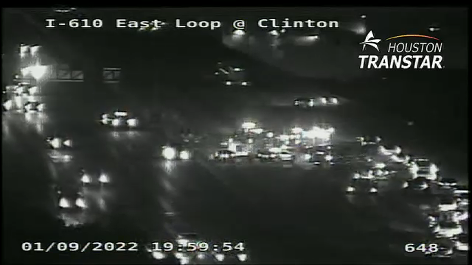 East Loop SB lanes close after truck fatally hits pedestrian, HPD says