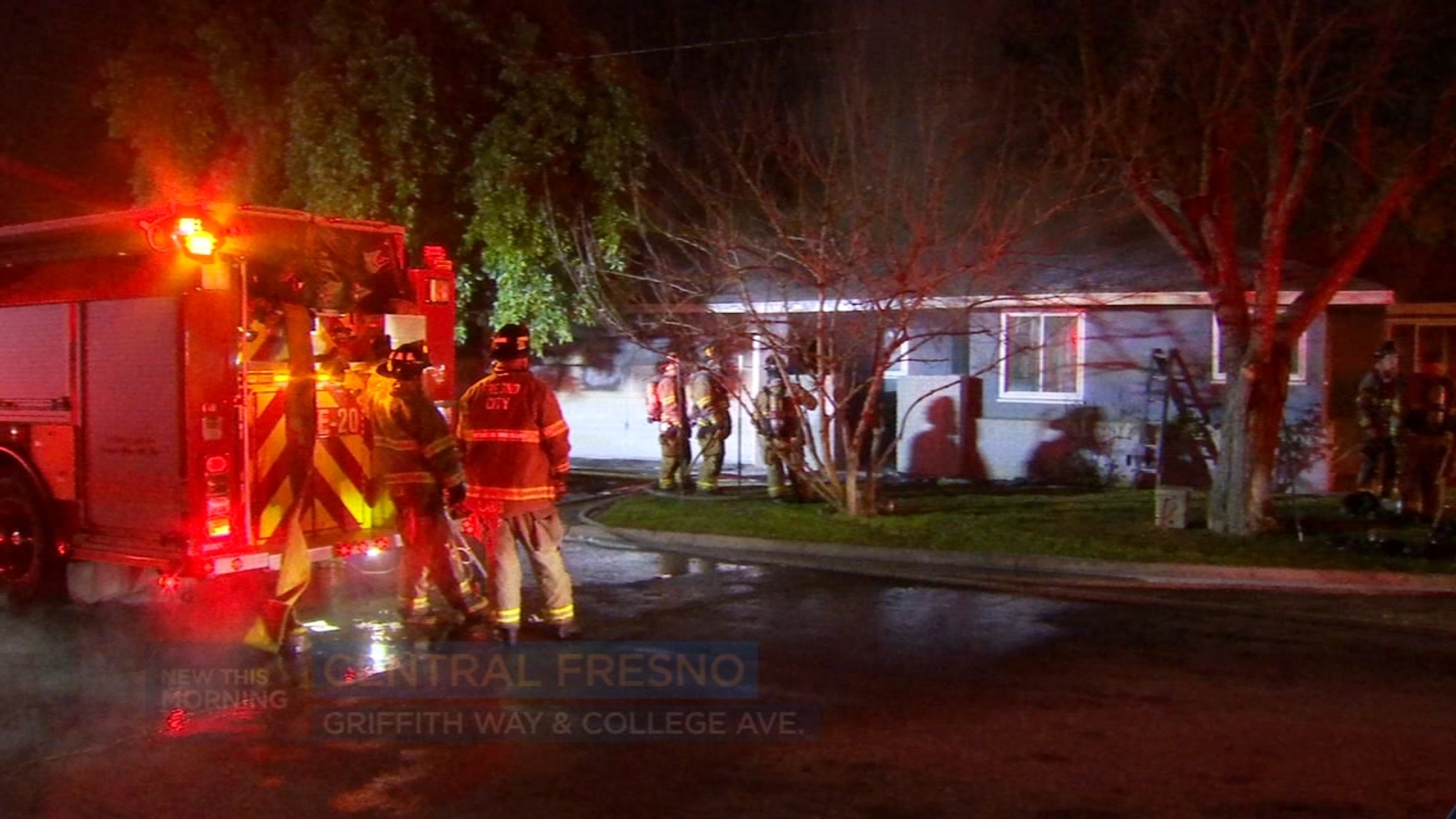 Fire damages central Fresno home - ABC30 Fresno