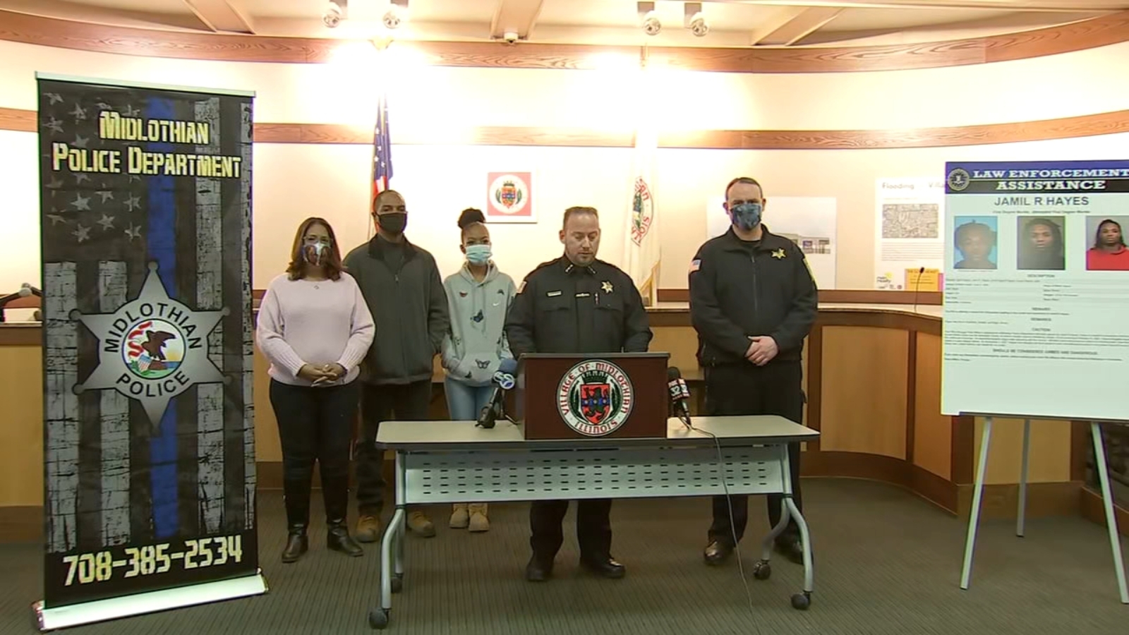 Midlothian Shooting Jamil Hayes Arrested Charged In Morgan Brown S Murder Outside Svn Bar On 147th Street Abc7 Chicago