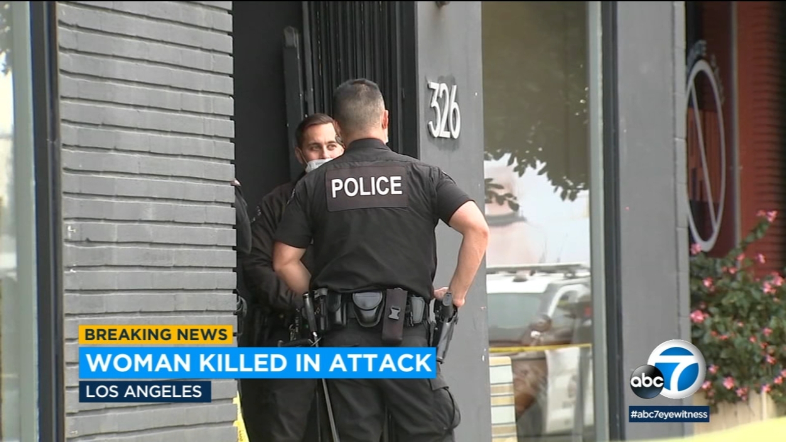 Woman attacked and killed while working in La Brea Avenue furniture