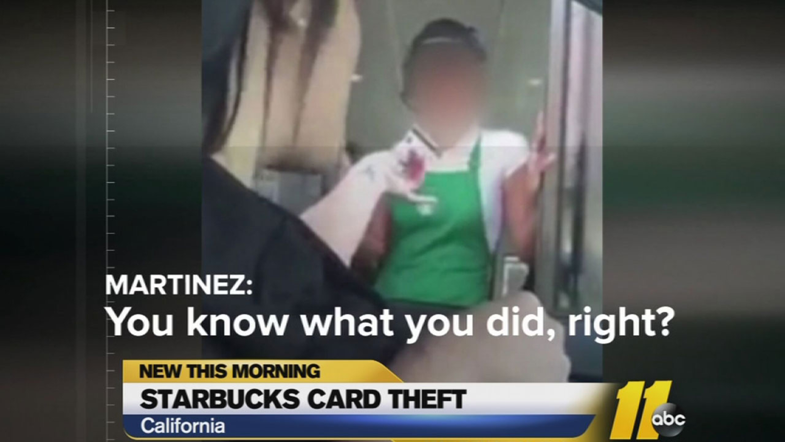 Starbucks Customer Confronts Employee For Stealing Credit Card Info California woman confronts Starbucks employee about alleged card theft