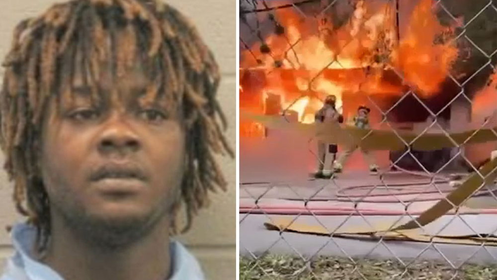 Husband accused of stabbing, attempting to set pregnant wife on fire