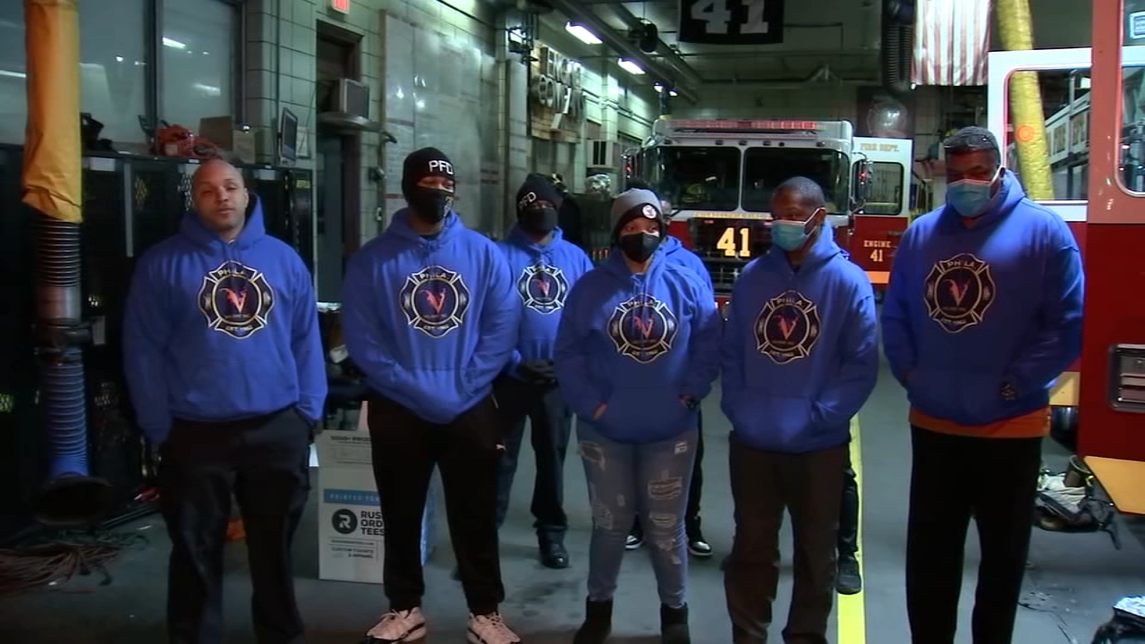 First responders distribute smoke detectors in Philadelphia