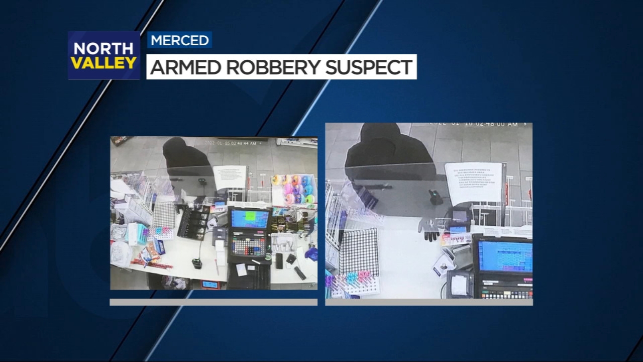 Police searching for suspect who robbed Merced AM/PM at gunpoint